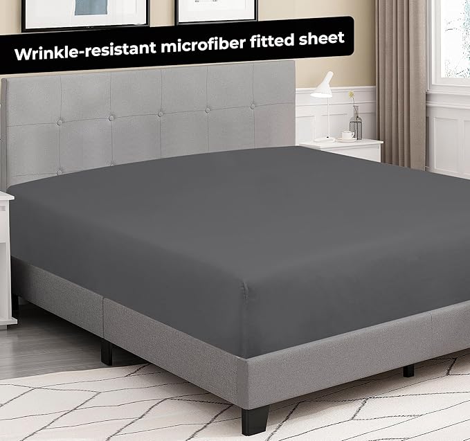 Royale Linens Fitted Sheet Twin - Image 8