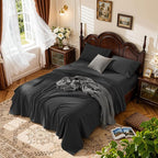 LBRO2M 1000 Thread Count 100% Egyptian Cotton Sheets Set, Full Size Bed Sheet 4 by LBRO2MBedding