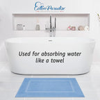 Cotton Paradise 100% Cotton Bath Mats - Image 2