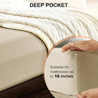 FreshCulture Twin XL Fitted Sheet Only 2 Pack - Image 4