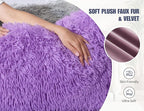 WSOFRLAC Purple Body Pillow for Day Bed Queen Bed Set 20x54 King Size Lumbar - Image 5