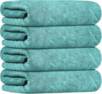 JML Microfiber Bath Towels, Bath Towel 4 Pack, Super Absortbent and Fast Drying - Image 2
