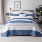 GOONE XL Queen Quilt Set 90"x96", Lightweight Spring & Summer Quilt Set - Image 9
