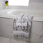 SKL Home Mirage Fringe 100% Turkish Cotton Bath Towel - Image 4