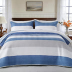 GOONE XL Queen Quilt Set 90"x96", Lightweight Spring & Summer Quilt Set by GOONE