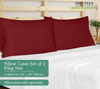 Royale Linens King Pillowcase Set of 2 - Image 2