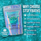 Raspberry Shimmer Bath Bomb in A Bag - Image 5