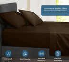 Royale Linens 400 Thread Count 100% American Grown Cotton Fitted Sheet Full Size - Image 3