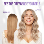 SUNATORIA Purple Hair Mask for Blonde & Bleached Hair, 2-in-1 Keratin Toning - Image 4