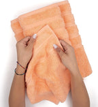 American Soft Linen Premium 3 Piece Towel Set, 1 Bath Towel 1 Hand Towel 1 - Image 5
