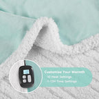 LaffyLo Electric Heated Blanket Full Size 72 x 84, Fast Heating Blanket - Image 3