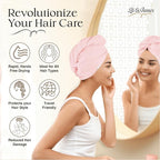 Lili&James 100% Cotton Hair Towel Wrap - Image 6