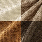 MIULEE Pack of 4 Brown Couch Throw Pillow Covers 20x20 Inch Soft Decorative - Image 6