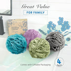 Spongentle Shower Loofah Bath Sponge, Body Scrubber - Image 7