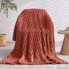 Knitted Weighted Blanket for Adult, No Beads Heavy Blanket 50” x 60'' 10lbs - Image 9