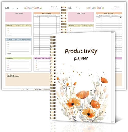 ADHD Daily Planner with Hardcover by meDolove