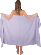 Belizzi Home Premium Cotton Oversized 2 Pack Bath Sheet 35x70-100% Pure Cotton - Image 5