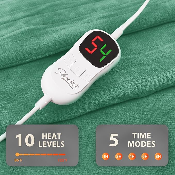 Homemate Heated Blanket Electric Throw - Image 4