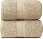 Ariv Premium Jumbo Bath Towels Pack of 2, Beach Towel, Extra-Large Bath Sheets by Ariv