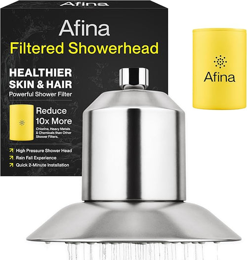 Afina Filtered Shower Head, Shower Filter by Afina