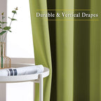 NICETOWN Bedroom Curtains Blackout Draperies - Image 3