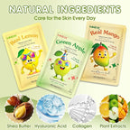56 Pack Fruit Collagen Face Masks Skincare - Image 3