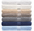 Crystal Towels Bath Towel Set Pack of 7 100% Cotton, Ultra Soft Highly by CrystalTowels
