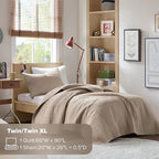Comfort Spaces Kienna Quilt Set- Double Sided Stitching Design Summer Blanket - Image 7