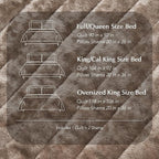 EVERGRACE Velvet Quilt Set Queen Size, Luxurious Soft Striped Channel Bedding - Image 8