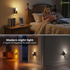 L LOHAS LED Night Lights Plug into Wall, Plug in Night Light, Soft White/Cool - Image 7