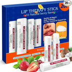 Dmsky Lip Therapy Lip Balm Stick, 10 Natural Berry Flavor Healing Hydrating by DMSKY