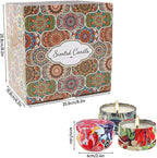 YOROXRG Scented Candles Gifts Set 36 Pack Soy Wax Travel Tin Jar Candles - Image 6