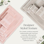 NY Loft 100% Cotton Towel Set 6 Piece Towel Set | Super Soft & Absorbent - Image 5