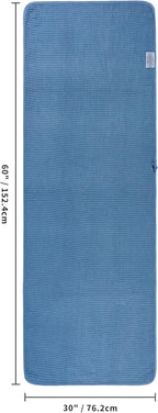 POLYTE 430 GSM Microfiber Oversize Quick Dry Lint Free Bath Towel, 60 x 30 in - Image 3