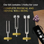 Tuning Forks for Healing Set — Essential Yoga and Meditation Accessories & - Image 7