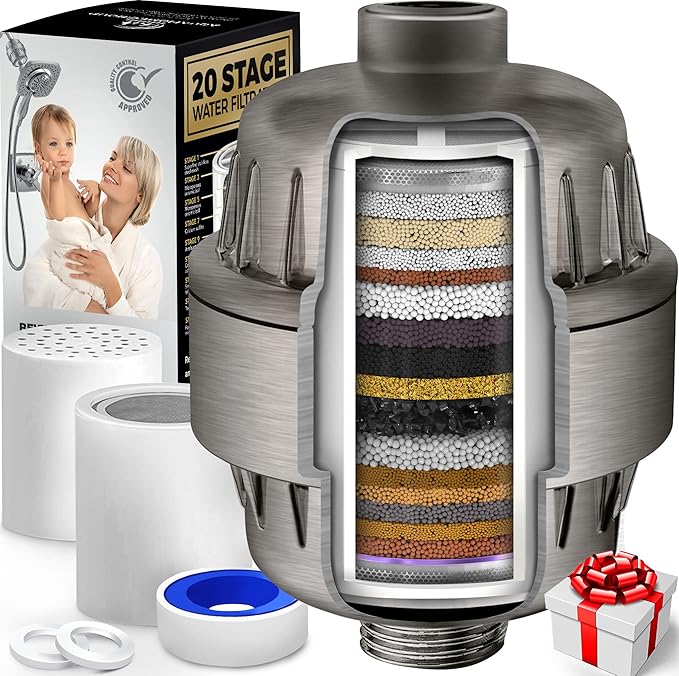 AquaHomeGroup 20 Stage Shower Filter by Aquahomegroup
