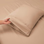 Hearth & Harbor Luxury Soft 6 Piece Bed Sheet Set Extra Deep Pocket Fitted - Image 7