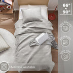 Comfort Spaces Kienna Quilt Set- Double Sided Stitching Design Summer Blanket - Image 3