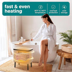 SereneLife Rectangular Towel Warmer Bucket – 20L Large Capacity Hot Towel Warmer - Image 7