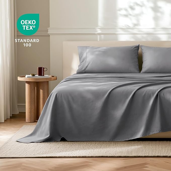 Bare Home Full Flat Sheet - Image 4