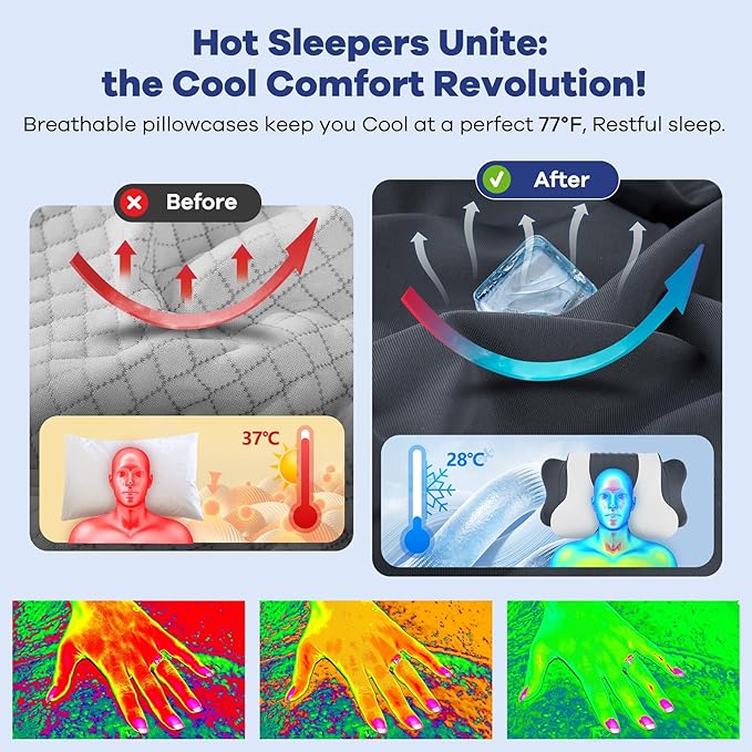 Cervical Neck Pillow for Pain Relief, Cervical Pillow - Image 5
