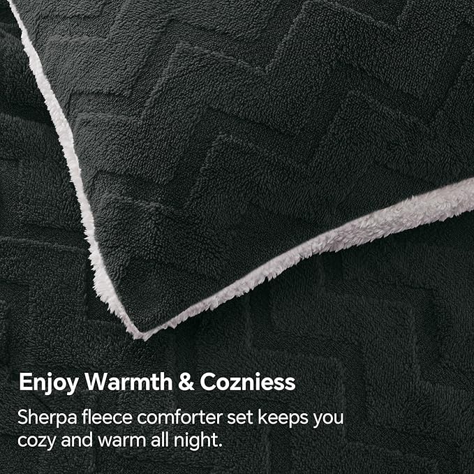 BEDELITE Fluffy Queen Comforter Set - Image 5