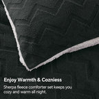 BEDELITE Fluffy King Size Comforter Set - Image 5