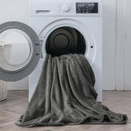 BEDELITE Flannel Sheets Full Size Dark Gray - Image 8