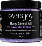 Eva's Joy Lavender Orchid Mineral Bath and Foot Soak, Made by evasjoy