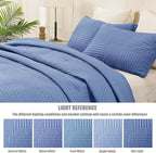 Whale Flotilla Ultra Soft California King Quilt Bedding Set, Lightweight - Image 5
