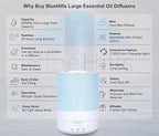 BlueHills 2500 ML XL Essential Oil Diffuser Aroma Humidifier - Image 2