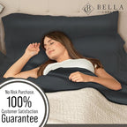 Bella Coterie Luxury Bamboo Viscose Cal King Size Fitted Sheet Only | 100% - Image 5