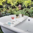 Temple Spring Bamboo Bathtub Tray Caddy - Image 7