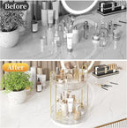 Rotating Makeup Organizer Countertop, Skincare Organizers, Spinning Perfume - Image 5